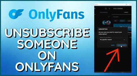 how unsubscribe onlyfans|How to Unsubscribe on Onlyfans